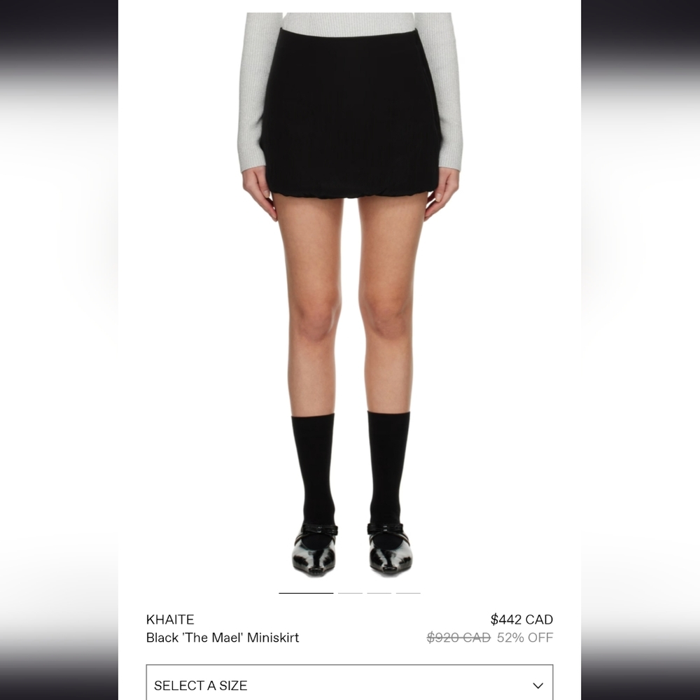 Alexander Wang Womens black skirt winter wool alpaca cupro new with tag authenti